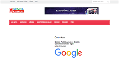 Desktop Screenshot of kamuguncelhaber.com