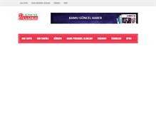 Tablet Screenshot of kamuguncelhaber.com